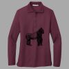 Women's Silk Touch Long Sleeve Polo Thumbnail