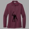 Women's Silk Touch Long Sleeve Polo Thumbnail