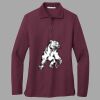 Women's Silk Touch Long Sleeve Polo Thumbnail