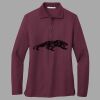 Women's Silk Touch Long Sleeve Polo Thumbnail