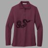 Women's Silk Touch Long Sleeve Polo Thumbnail