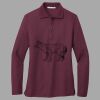 Women's Silk Touch Long Sleeve Polo Thumbnail