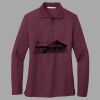 Women's Silk Touch Long Sleeve Polo Thumbnail