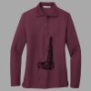 Women's Silk Touch Long Sleeve Polo Thumbnail