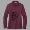 Women's Silk Touch Long Sleeve Polo Thumbnail