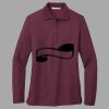 Women's Silk Touch Long Sleeve Polo Thumbnail
