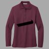 Women's Silk Touch Long Sleeve Polo Thumbnail