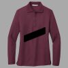 Women's Silk Touch Long Sleeve Polo Thumbnail