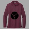 Women's Silk Touch Long Sleeve Polo Thumbnail