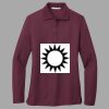 Women's Silk Touch Long Sleeve Polo Thumbnail
