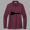 Women's Silk Touch Long Sleeve Polo Thumbnail