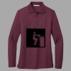 Women's Silk Touch Long Sleeve Polo Thumbnail