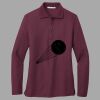Women's Silk Touch Long Sleeve Polo Thumbnail