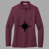 Women's Silk Touch Long Sleeve Polo Thumbnail