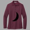 Women's Silk Touch Long Sleeve Polo Thumbnail