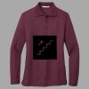 Women's Silk Touch Long Sleeve Polo Thumbnail
