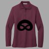 Women's Silk Touch Long Sleeve Polo Thumbnail