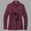 Women's Silk Touch Long Sleeve Polo Thumbnail