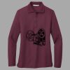 Women's Silk Touch Long Sleeve Polo Thumbnail