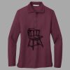 Women's Silk Touch Long Sleeve Polo Thumbnail