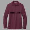 Women's Silk Touch Long Sleeve Polo Thumbnail