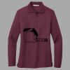 Women's Silk Touch Long Sleeve Polo Thumbnail