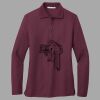 Women's Silk Touch Long Sleeve Polo Thumbnail