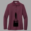Women's Silk Touch Long Sleeve Polo Thumbnail