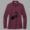 Women's Silk Touch Long Sleeve Polo Thumbnail
