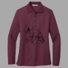 Women's Silk Touch Long Sleeve Polo Thumbnail