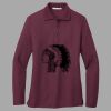 Women's Silk Touch Long Sleeve Polo Thumbnail