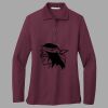 Women's Silk Touch Long Sleeve Polo Thumbnail