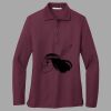 Women's Silk Touch Long Sleeve Polo Thumbnail