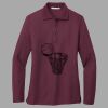 Women's Silk Touch Long Sleeve Polo Thumbnail