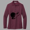 Women's Silk Touch Long Sleeve Polo Thumbnail