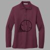 Women's Silk Touch Long Sleeve Polo Thumbnail