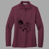 Women's Silk Touch Long Sleeve Polo Thumbnail