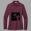 Women's Silk Touch Long Sleeve Polo Thumbnail