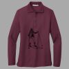 Women's Silk Touch Long Sleeve Polo Thumbnail