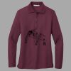 Women's Silk Touch Long Sleeve Polo Thumbnail