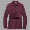 Women's Silk Touch Long Sleeve Polo Thumbnail