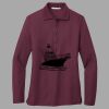 Women's Silk Touch Long Sleeve Polo Thumbnail