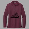 Women's Silk Touch Long Sleeve Polo Thumbnail
