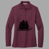 Women's Silk Touch Long Sleeve Polo Thumbnail