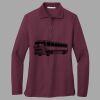 Women's Silk Touch Long Sleeve Polo Thumbnail