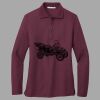 Women's Silk Touch Long Sleeve Polo Thumbnail