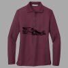Women's Silk Touch Long Sleeve Polo Thumbnail