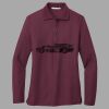 Women's Silk Touch Long Sleeve Polo Thumbnail