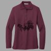 Women's Silk Touch Long Sleeve Polo Thumbnail