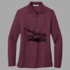 Women's Silk Touch Long Sleeve Polo Thumbnail
